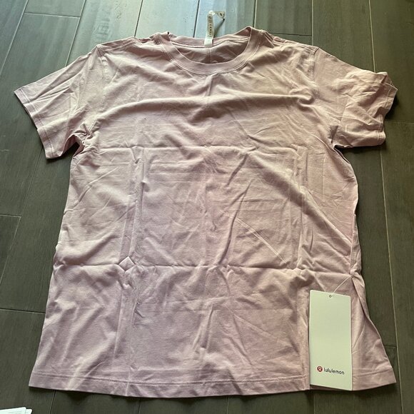 NWT Lululemon All Yours Short Sleeve Shirt Pink Peony PKPI Size 6 - Picture 1 of 1